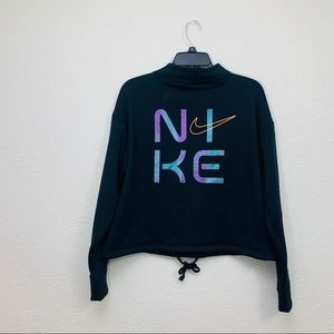 Nike Plush, Fleece Lined Black Sweatshirt Medium